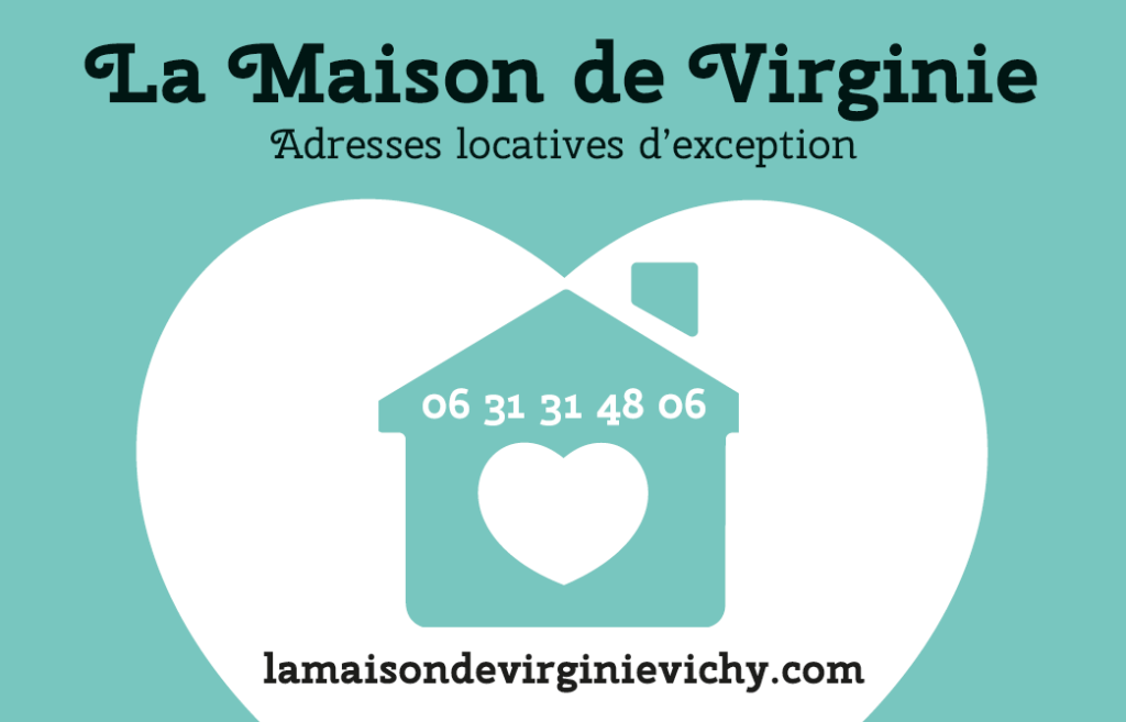 Carte de visite La Maison de Virginie, locations saisonnières