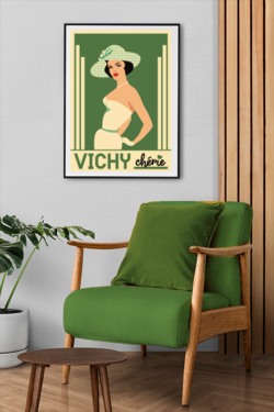 Affiche Vichy Chérie 1