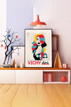 Affiche Vichy Chérie