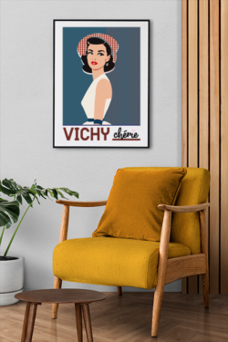 Affiche Vichy Chérie