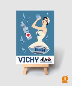 Carte postale Vichy Chérie #3