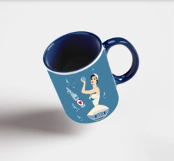 Mug Vichy Chérie 3