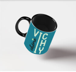 Mug Vichy Chérie 5