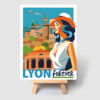 Carte postale Lyon Forever Fourvière