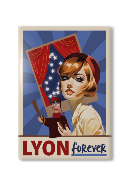 magnet Lyon Forever Guignol