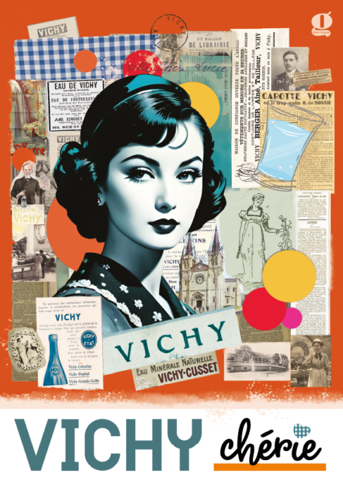 Affiche Vichy Chérie Lucie